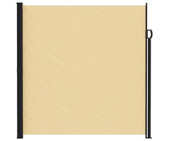 Vidaxl Ausziehbare Seitenmarkise 200 x 500 cm Sand - 51% Rabatt