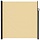 Ausziehbare Seitenmarkise 200 x 500 cm Sand - 34% Rabatt