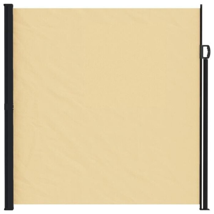 Ausziehbare Seitenmarkise 200 x 500 cm Sand - 34% Rabatt
