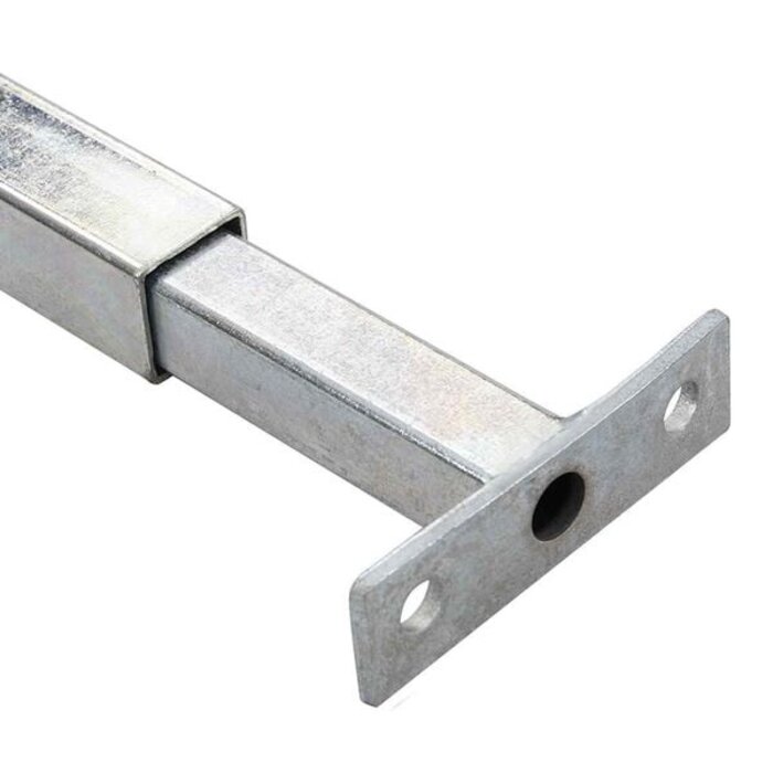 3er Set Fenster-Sicherheitsstangen, 710-1200 mm, 31% Rabatt, Silber