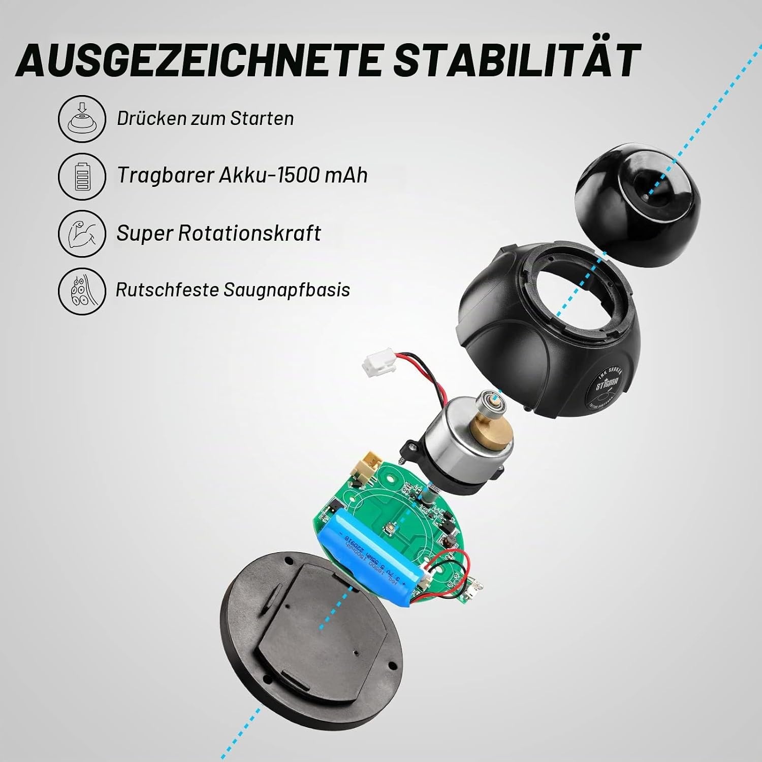 Vortex-Mixer für Tattoofarbe & Nagellack - 5200 U/min - USB - 33% Rabatt