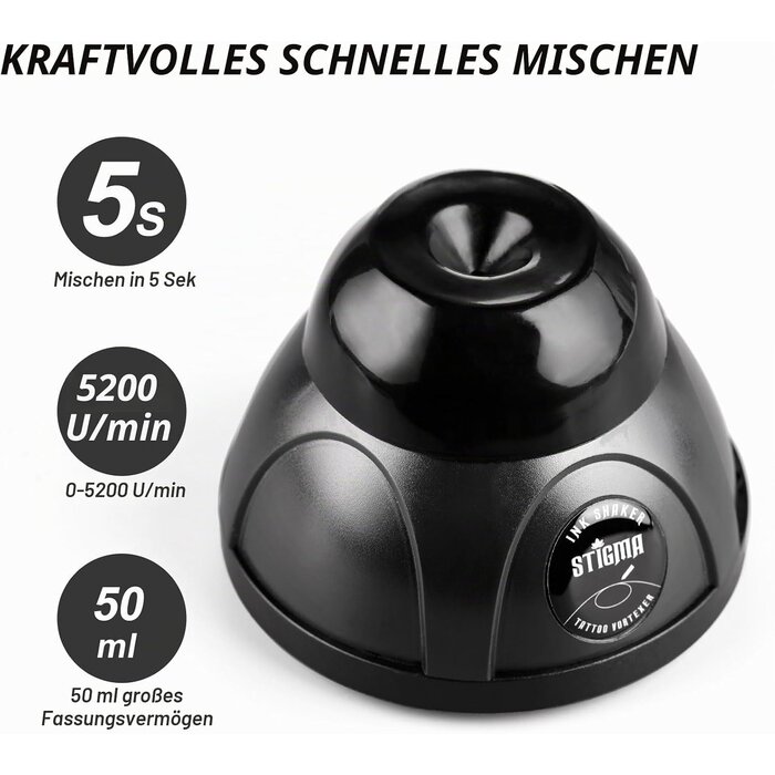 Vortex-Mixer für Tattoofarbe & Nagellack - 5200 U/min - USB - 33% Rabatt