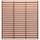 WPC Sichtschutzzaun 180x180 cm Braun - 35% Rabatt