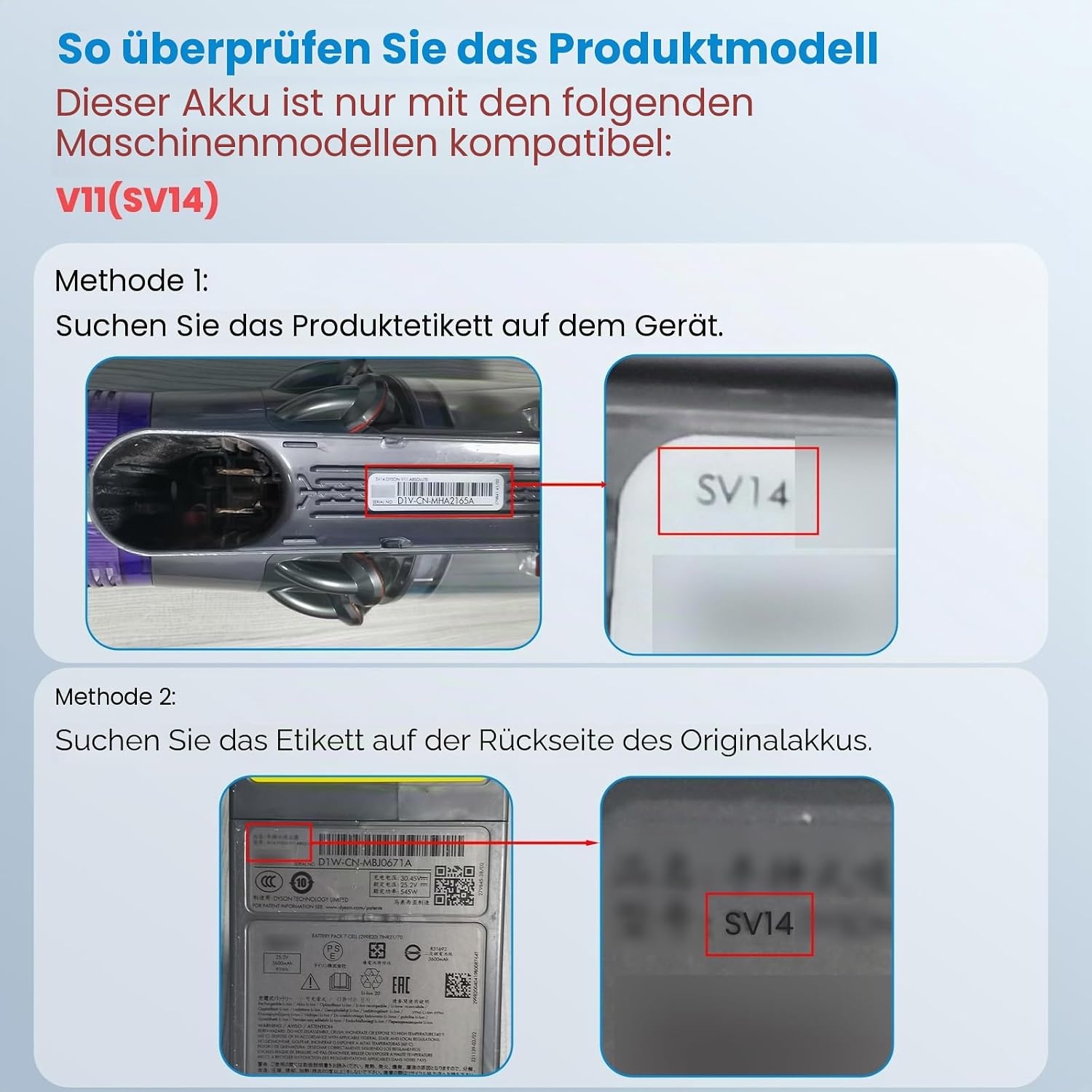 Ersatzakku für Dyson V11 SV14 3900 mAh Set - 33% Rabatt