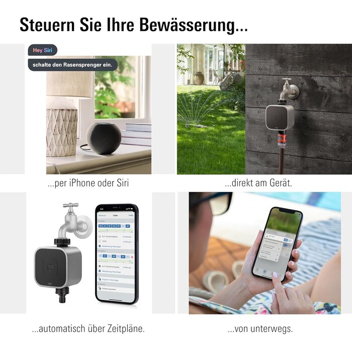 Smarte Bewässerungssteuerung für Apple HomeKit - 34% Rabatt