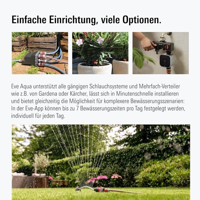 Smarte Bewässerungssteuerung für Apple HomeKit - 34% Rabatt