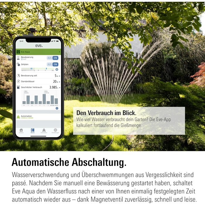 Smarte Bewässerungssteuerung für Apple HomeKit - 34% Rabatt