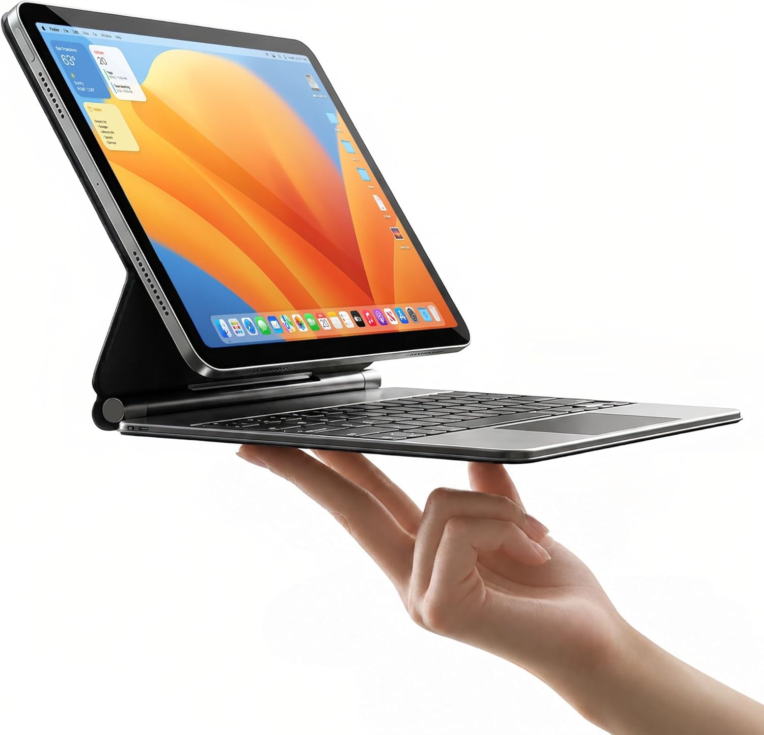 Tastatur-Hülle für iPad Pro 13 Zoll (M4) - QWERTZ - 34% Rabatt