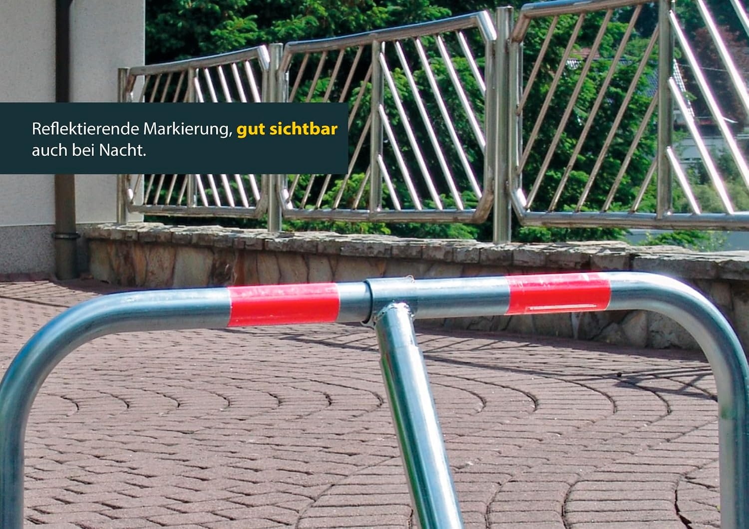 Manueller Parkbügel, klappbar - 76x42x6 cm - 32% Rabatt