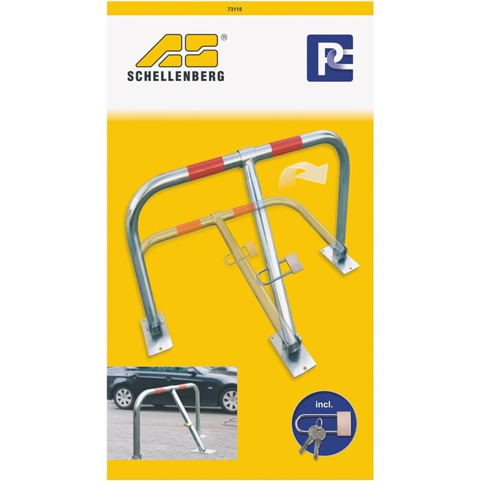 Manueller Parkbügel, klappbar - 76x42x6 cm - 32% Rabatt
