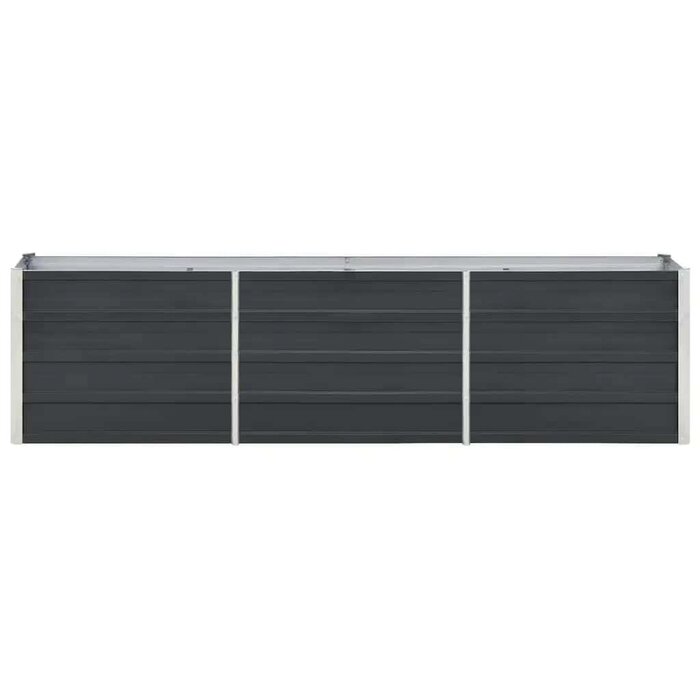 Hochbeet 240x40x45 cm Anthrazit - 33% Rabatt auf Retourenware