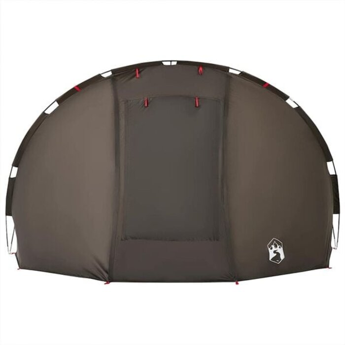 Großes 5-Personen Anglerzelt, Braun, 307x290cm - 34% Rabatt