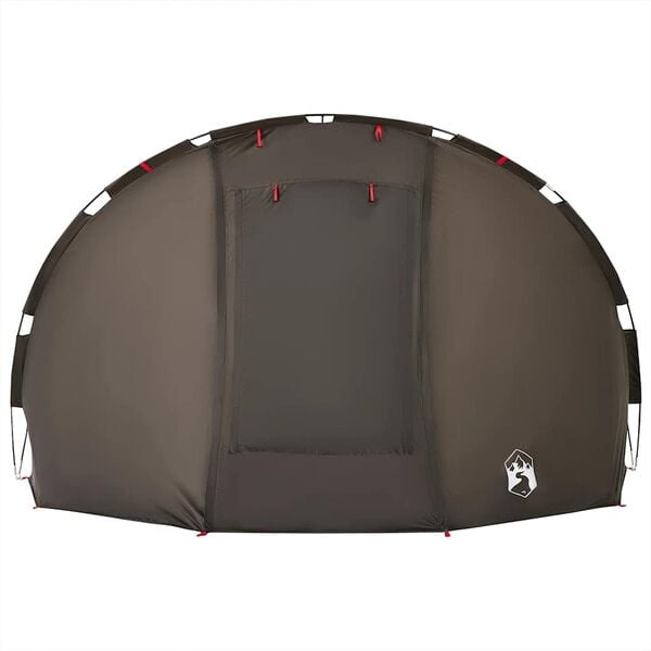 Großes 5-Personen Anglerzelt, Braun, 307x290cm - 34% Rabatt