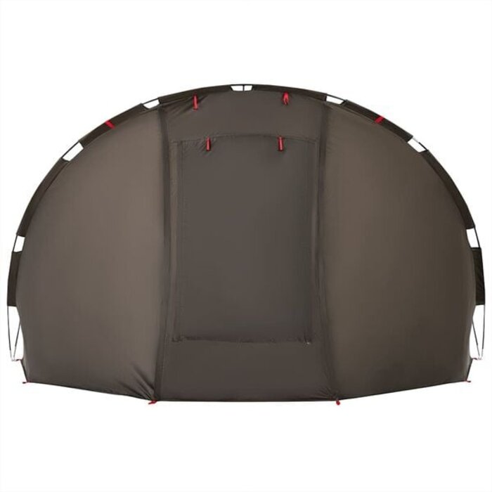 Großes 5-Personen Anglerzelt, Braun, 307x290cm - 34% Rabatt