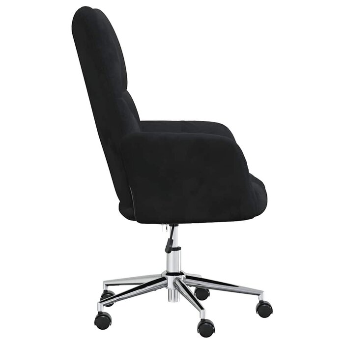 Eleganter Relaxsessel in Schwarz, Samt - 34% Rabatt