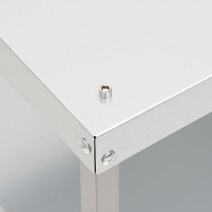 Vidaxl Räucherofentisch aus verzinktem Stahl 40x28x44,5 cm - 33% Rabatt