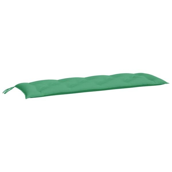 Gartenbankkissen 2er Set 150x50x7 cm Grün - 31% Rabatt