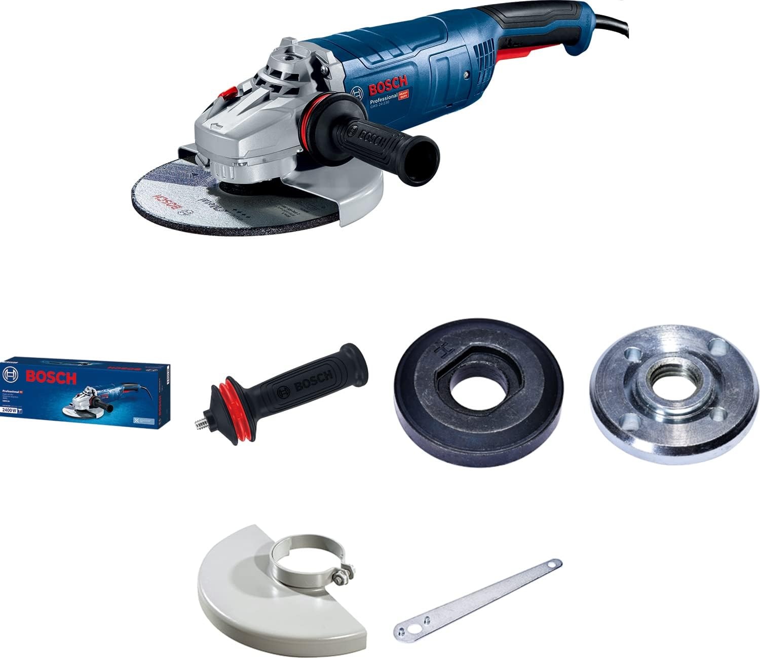 Profi-Winkelschleifer 2400W, 230mm - 35% Rabatt