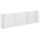 Gabionen-Hochbeet 270x30x90 cm - Verzinkter Stahl - 35% Rabatt