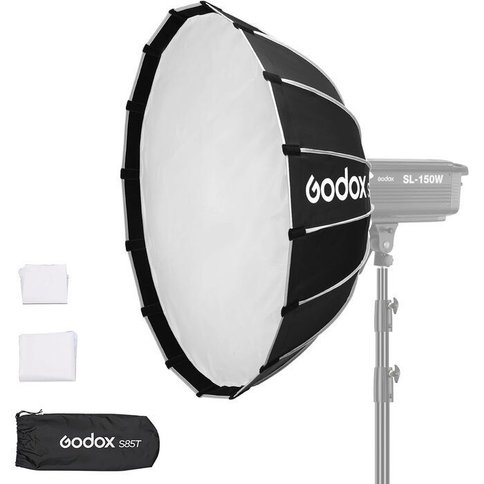 Parabol-Softbox 85cm Bowens-Anschluss - 34% Rabatt