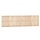 Massives Kiefernholz Wandkopfteil 204x60cm - 33% Rabatt