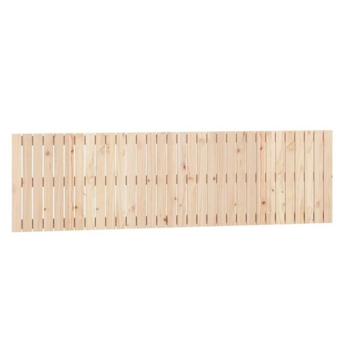 Massives Kiefernholz Wandkopfteil 204x60cm - 33% Rabatt