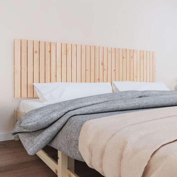 Massives Kiefernholz Wandkopfteil 204x60cm - 33% Rabatt