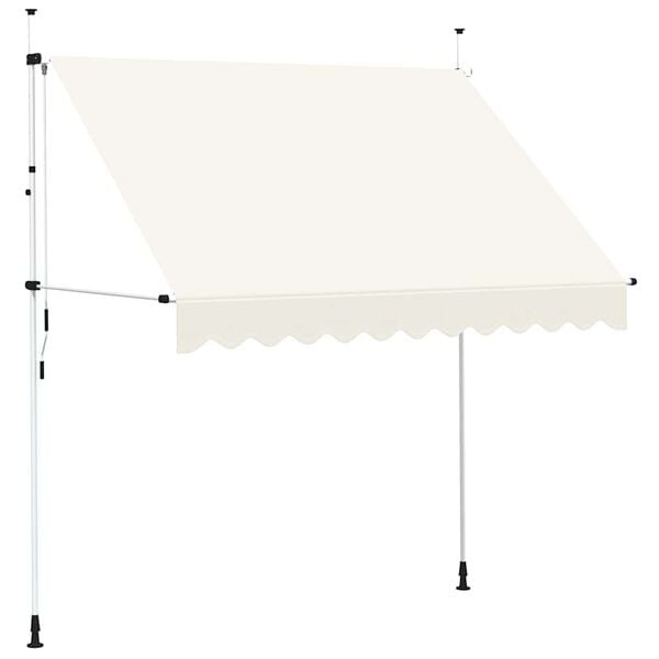 Manuelle Markise 250 cm Creme - 34% Rabatt - Ausgepackt