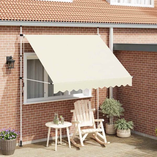 Manuelle Markise 250 cm Creme - 34% Rabatt - Ausgepackt
