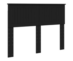 Vidaxl Modernes Kopfteil Schwarz Eiche 123x90cm - 50% Rabatt