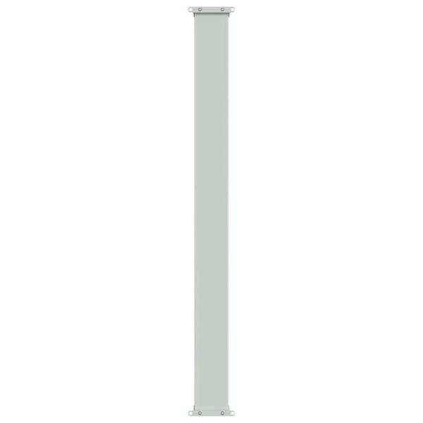 Ausziehbare Seitenmarkise 120x500 cm Grau - 34% Rabatt