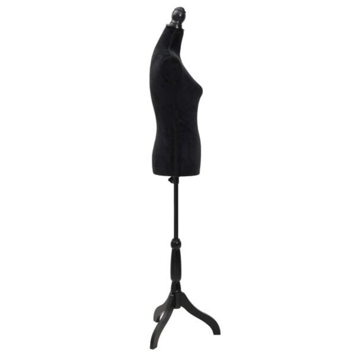 Damen Schneiderpuppe Torso schwarz, höhenverstellbar - 34% Rabatt