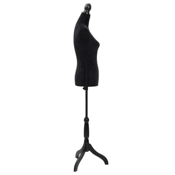Damen Schneiderpuppe Torso schwarz, höhenverstellbar - 34% Rabatt