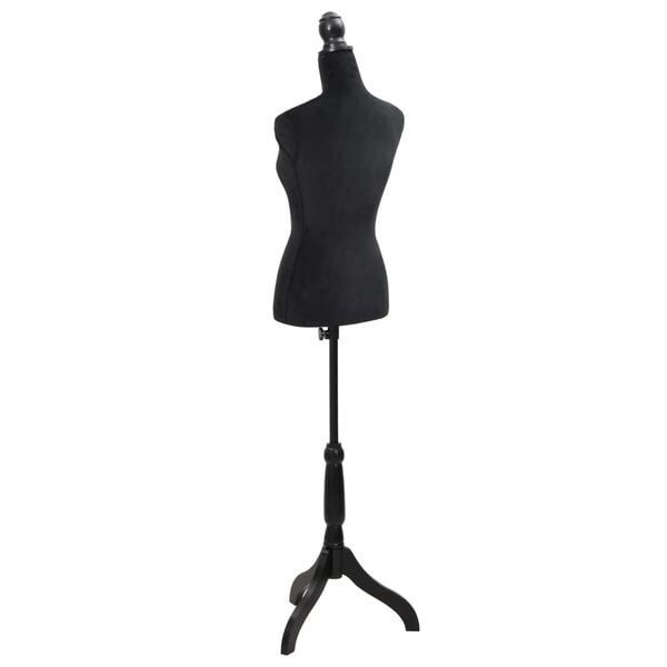 Damen Schneiderpuppe Torso schwarz, höhenverstellbar - 34% Rabatt