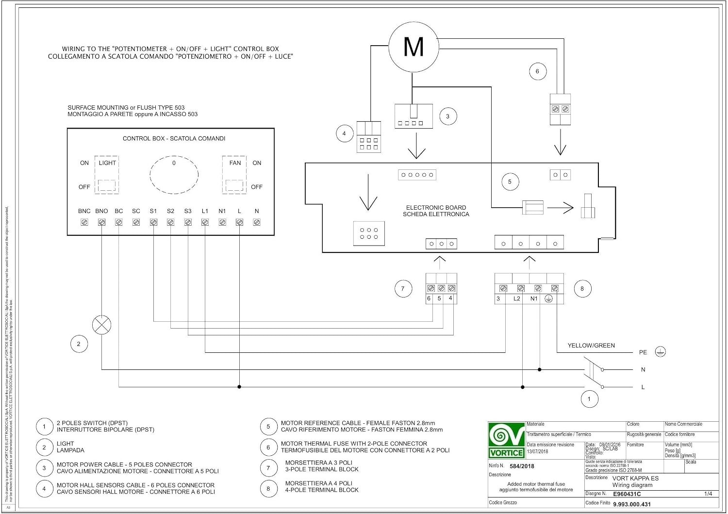 Wandventilator Kappa 270 m³/h, 90 Watt - 35% Rabatt