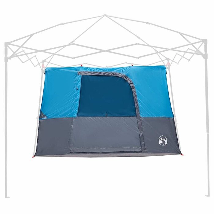 Campingzelt für 4 Personen, blau, 280x220cm - 34% Rabatt