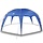 Großes Partyzelt 618 x 618 cm Azurblau - 35% Rabatt