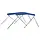 3-Bügel Bimini-Verdeck Marineblau 183x196x137cm - 35% Rabatt