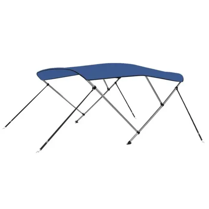 Vidaxl 3-Bügel Bimini-Verdeck Marineblau 183x196x137cm - 35% Rabatt