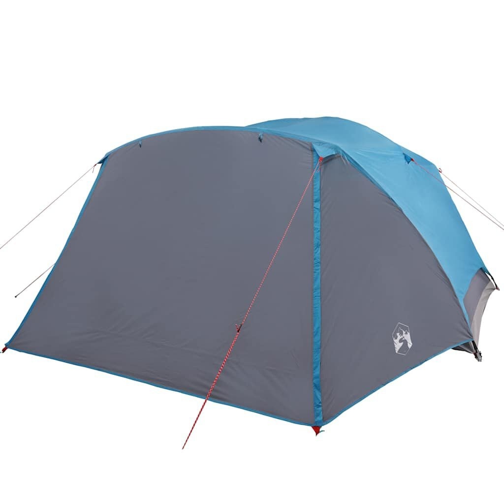 Vidaxl 4-Personen Campingzelt mit Vordach, Blau - 34% Rabatt