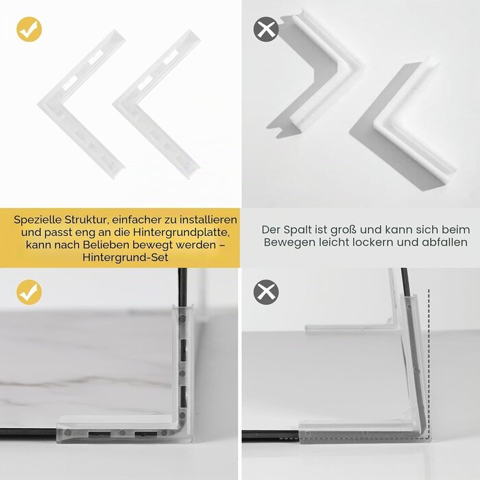 Foto-Hintergrundset 30x40 cm für Produktfotos - 33% Rabatt