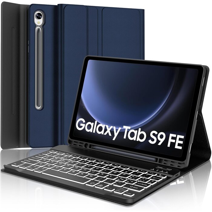 Tastaturhülle für Galaxy Tab S9/S9 FE Dunkelblau - 31% Rabatt