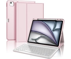 Tastatur-Hülle iPad Air 13 Zoll (M2) 2024 - Hellrosa - 35% Rabatt