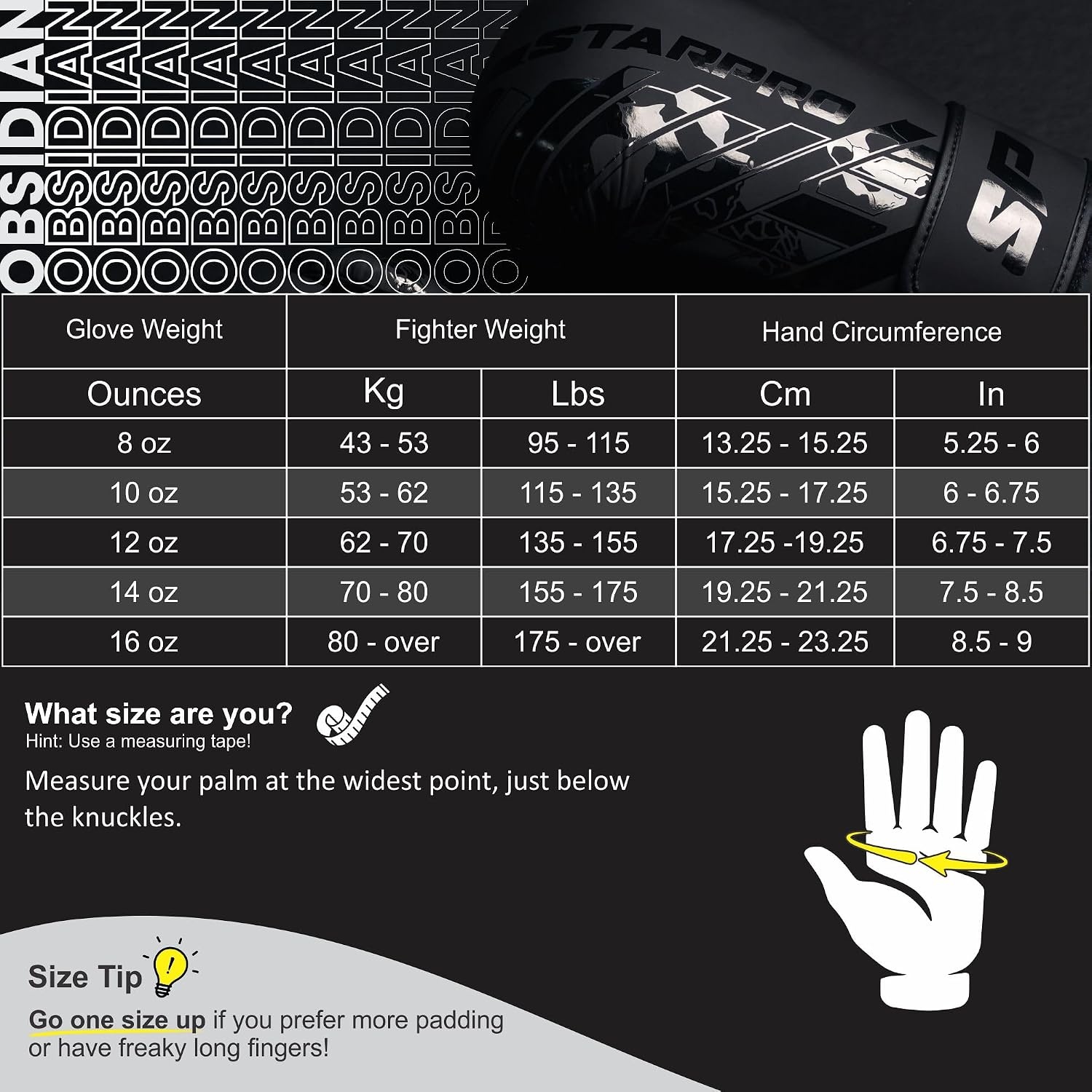 Boxhandschuhe 14oz Kunstleder Mattschwarz - 28% Rabatt