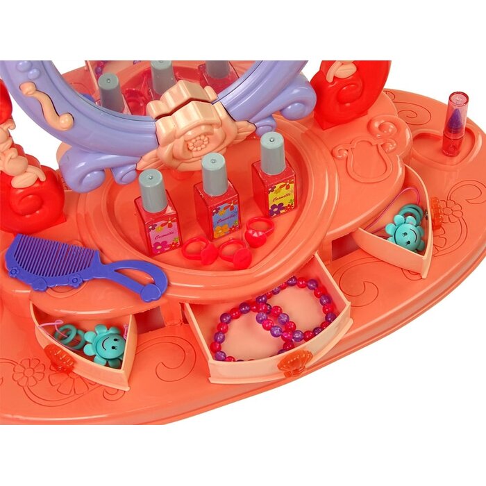 Kinderschminktisch Pink mit Licht & Sound - 32% Rabatt - Wie neu