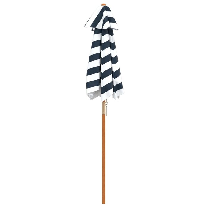 Vidaxl Kinder-Sonnenschirm Blau-Weiß 120x140cm - 33% Rabatt