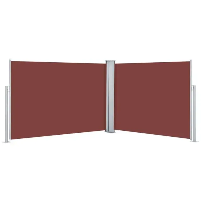 Vidaxl Seitenmarkise ausziehbar 100x1000 cm braun | 33% Rabatt