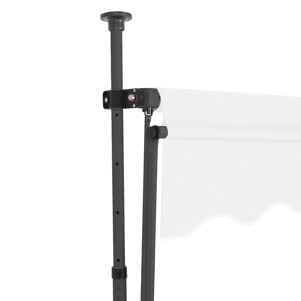 Vidaxl Manuelle Markise 300 cm mit Solar-LED - Creme - 34% Rabatt