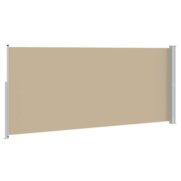 Vidaxl Ausziehbare Seitenmarkise 180x300 cm Beige - 34% Rabatt