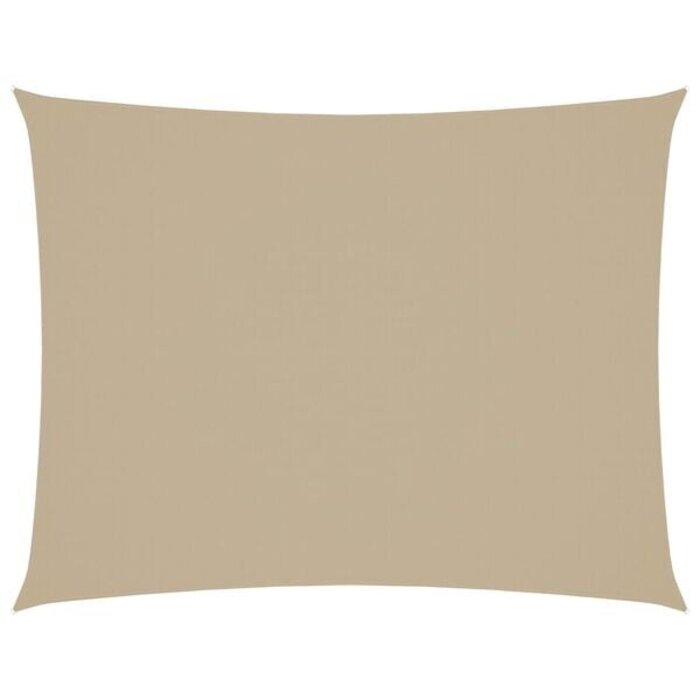 Vidaxl Sonnensegel Rechteckig 3x6 m Beige - 37% Rabatt